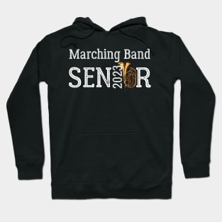 Marching Band Senior 2023 Baritone Saxophone Player Hoodie